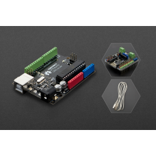 DFRduino UNO R3 with IO Expansion Shield and USB Cable A-B