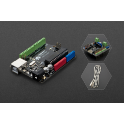 DFRduino UNO R3 with IO Expansion Shield and USB Cable A-B