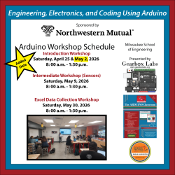 Workshop Engineering, Electronics, and Coding - Northwestern Mutual Foundation