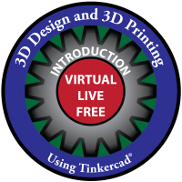 Workshop Virtual 3D Design and 3D Printing with Tinkercad